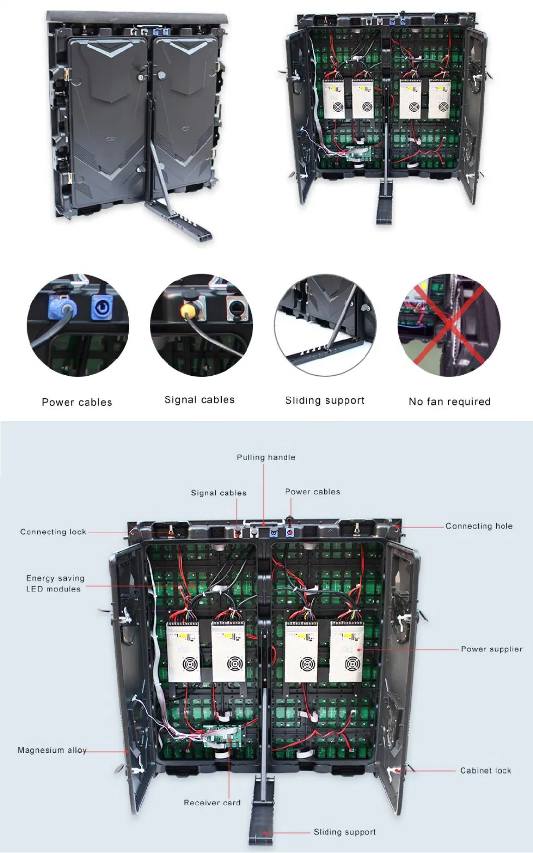 P3 P4 P5 P6 P8 P10 Stadium Perimeter Outdoor LED Display Screens Sports LED Screens P10 LED Display Outdoor Stadium Perimeter LED Video Wall LED Panel